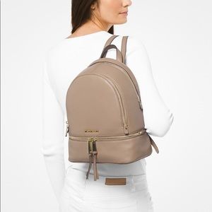 Michael Kors Leather Backpack